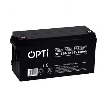 Μπαταρία Agm Opti 12V 150 AH Vrla