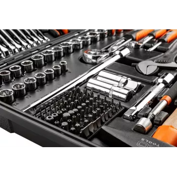 NEO tools 08-945 σετ καρυδάκια 1/4 1/2 ίντσες ευέλικτο ανθεκτικό