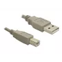 Καλώδιο USB DeLOCK 82215 1,8 m USB A USB B γκρι