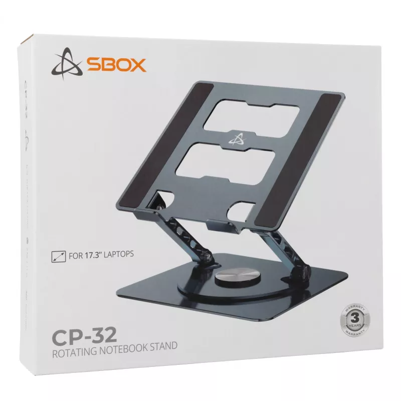 Sbox CP-32 Βάση laptop περιστροφή 360°