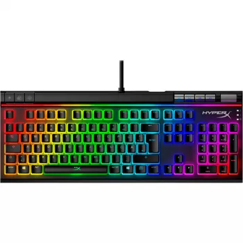 HyperX Pudding Keycaps – πλήρες σετ πλήκτρων – ABS – μαύρο (DE-Layout) – πλήκτρα πληκτρολογίου – ABS – μαύρο