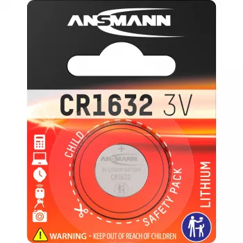 ANSMANN 1516-0004 Μπαταρία κουμπί CR1632 3V Λιθίου