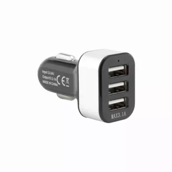 Sbox Φορτιστής αυτοκινήτου CC-331B 3,1 A μαύρο/γκρι