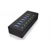 ICY BOX IB-AC618 USB 3.2 Gen 1 (3.1 Gen 1) Type-B 5000 Mbit/s μαύρο