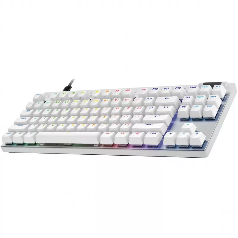 Logitech G PRO X TKL RAPID Gaming Πληκτρολόγιο, διάταξη QWERTZ, λευκό (920-013240)