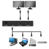 Ενεργός διαχωριστής HDMI Qoltec 51796 2 x HDMI 4K x 2K, 3,4 Gbit/s