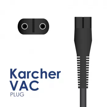 Akyga AK-PD-03 φορτιστής για καθαριστή τζαμιών Kärcher (WV 1, WV 2, WV 5, KV 4, KB 5), 5,5 V, 600 mA, 1,5 m