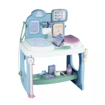 Smoby Baby Care Center Μοντέλο 2024 240305 με αξεσουάρ και διαδραστικές λειτουργίες
