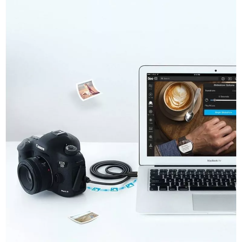 Καλώδιο USB Ugreen - Mini-USB 480 Mbit/s 3 m US132 (μαύρο)