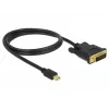 Αντάπτορας καλωδίου βίντεο DeLOCK 83988 Mini DisplayPort σε DVI-D 1m