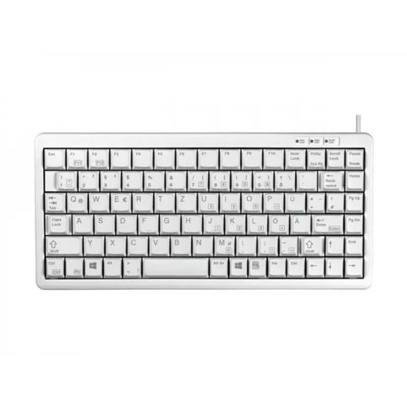 CHERRY Compact, Combo (USB + PS/2) πληκτρολόγιο Office USB + PS/2 QWERTY γκρι