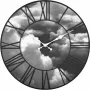 NeXtime ρολόι 3037 Clouds, Ø39 cm, Επιτοίχιο, Μαύρο