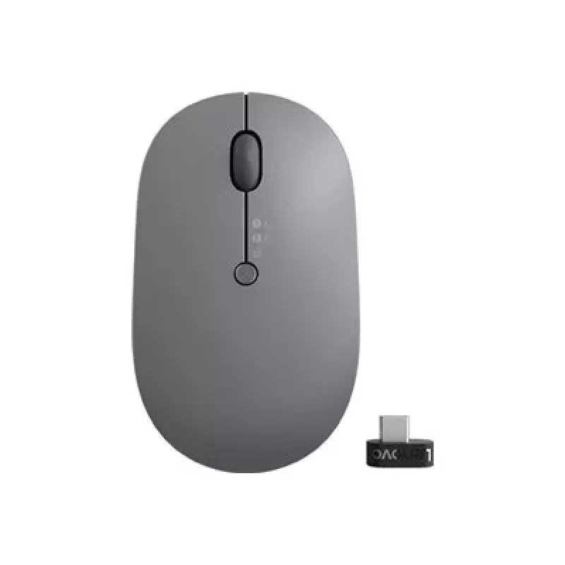 Lenovo Go Multi-Device Ποντίκι Γραφείου Αμφίχειρο RF Wireless + Bluetooth Οπτικό 2400 DPI