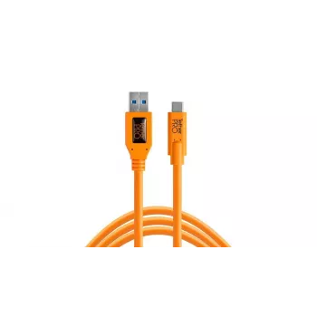 CUC3215-ORG, 4,6 m, USB A, USB C, USB 3.2 Gen 1 (3.1 Gen 1), 5000 Mbit/s, πορτοκαλί
