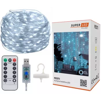 Κουρτίνα LED Extralink KURTYNA LED 3x3 με τηλεχειριστήριο (Μοντέλο EX.73172)