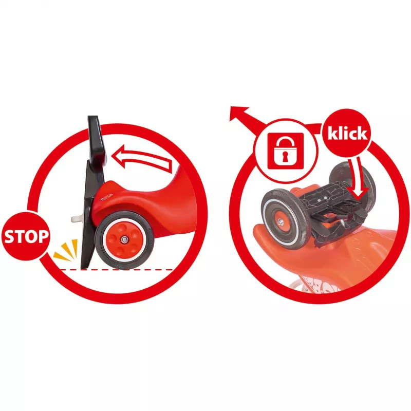 BIG Bobby Car Walker 2-in-1 αξεσουάρ εκμάθησης περπατήματος