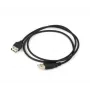 Καλώδιο USB Star Micronics USB 2.0 1m μαύρο αρσενικό/αρσενικό
