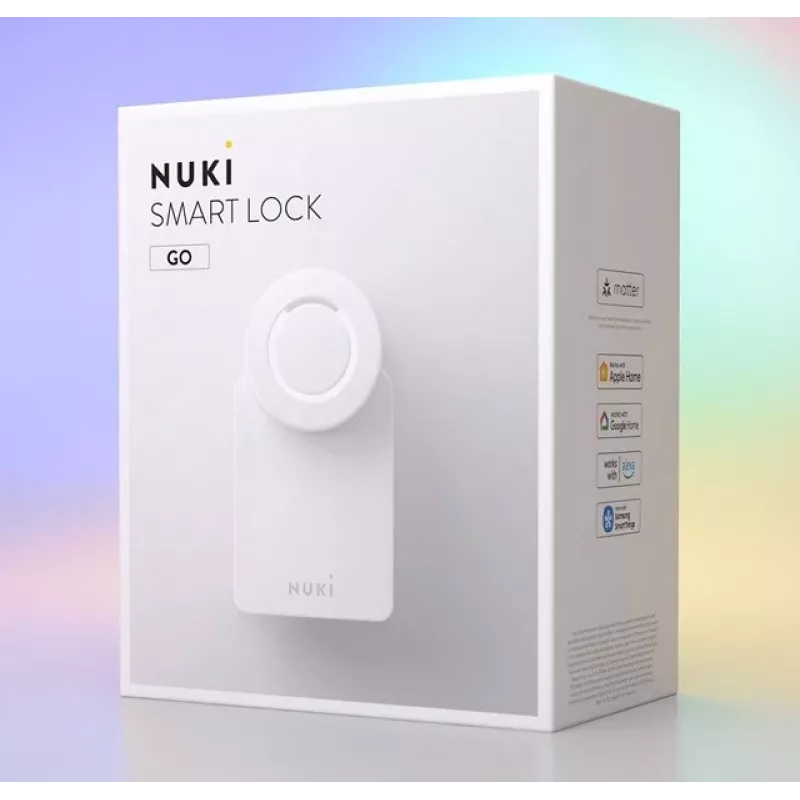 Nuki Smart Lock Go (2025) 221148 έξυπνη κλειδαριά πόρτας, Bluetooth, Wi-Fi και Matter