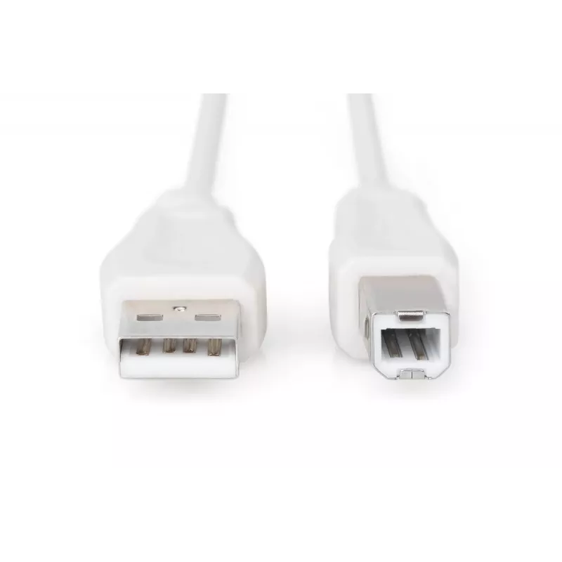 Assmann Καλώδιο σύνδεσης USB. Type A - B M/M. 1,8 m. Κατάλληλο για USB 2.0. UL. be (AK-300102-018-E)