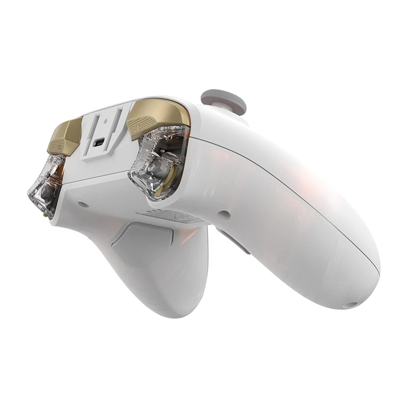 Ασύρματο χειριστήριο GameSir Cyclone 2 HRG1001 — Bluetooth, Εργονομικός σχεδιασμός, Λευκό