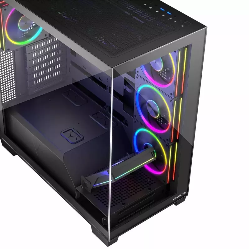 MODECOM VOLCANO STELLAR ARGB MIDI 8F μαύρο