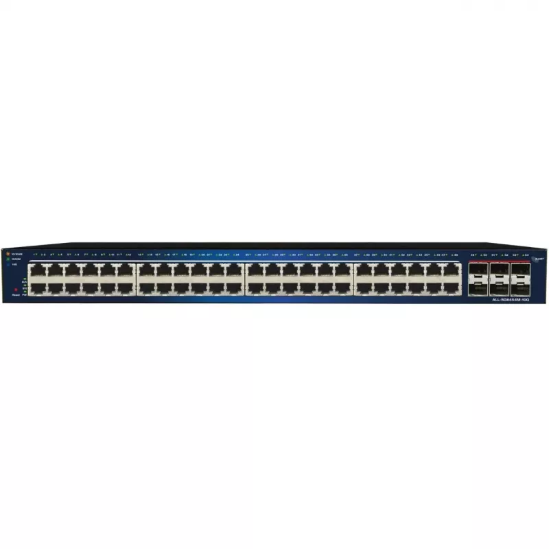 Ethernet-Switch ALLNET ALL-SG8454M-10G – Managed 48+6-Port Gigabit με 10G-Uplinks