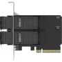Κάρτα αντάπτορα PCIe icybox MB312M4P-B — 2× M.2 NVMe σε PCIe 4.0 x8 (Bifurcation)