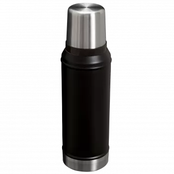 Θερμός STANLEY Legendary Classic 0,94 L, μαύρο, διπλού τοιχώματος θερμομόνωση κενού