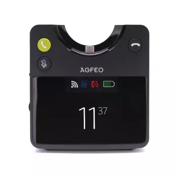 Σταθμός βάσης AGFEO Infinity πλαστικό μαύρο 276g