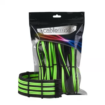 Εσωτερικό καλώδιο τροφοδοσίας CableMod CM-PCAB-BKIT-NKKLG-3PK-R μαύρο πράσινο