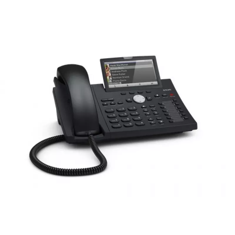 Snom D375 Τηλέφωνο IP Μαύρο 12 γραμμές TFT