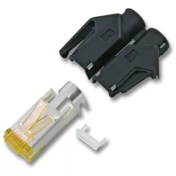 Draka UC900 - Καλώδιο δικτύου - RJ-45 (M) - RJ-45 (M) - 3 m - SFTP - CAT 6a - Λεπτό σύρμα, χωρίς αλογόνα - Μπλε (21.05.9534)