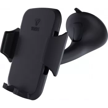 Βάση αυτοκινήτου YENKEE YSM 415BK ρυθμιζόμενη βάση για smartphones, καθολική σύσφιξη, συμβατή με ταμπλό/παρμπρίζ