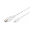 Καλώδιο σύνδεσης DisplayPort Digitus AK-340102-010-W