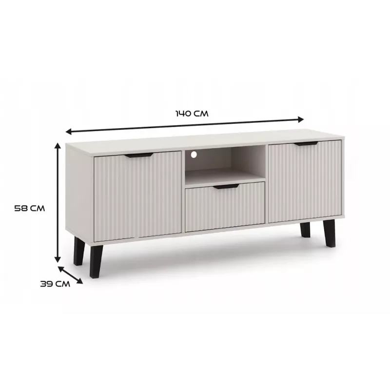 RTV SCANDI 2D1S λεπτή CASMERE COLOUR