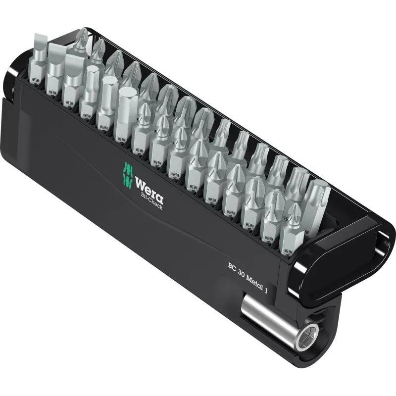 Σετ μυτών κατσαβιδιού Wera BC 30 Metal 1