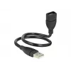 Καλώδιο USB DeLOCK 35cm USB 2.0 83498 μαύρο