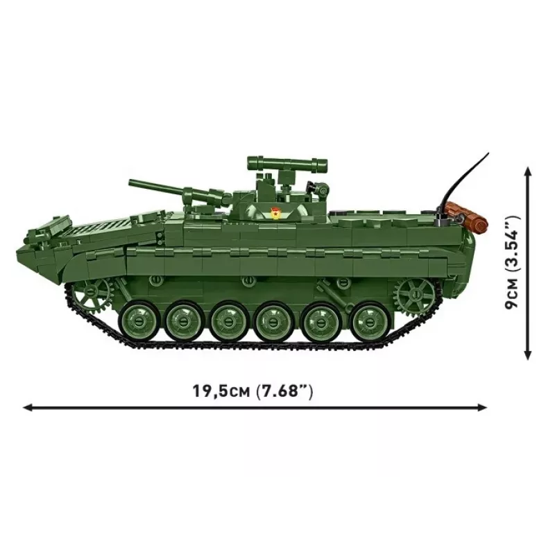 Σετ κατασκευής Cobi Blocks BMP-1 758 τεμ. – μοντέλο κλίμακας με τουβλάκια