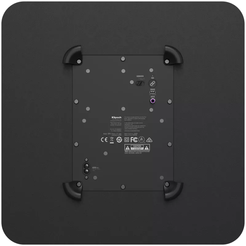 Subwoofer KLIPSCH Flexus Sub 200 – 12 ιντσών (30,5 cm) driver, 26–250 Hz, 103,7 dB, Μαύρο, MDF
