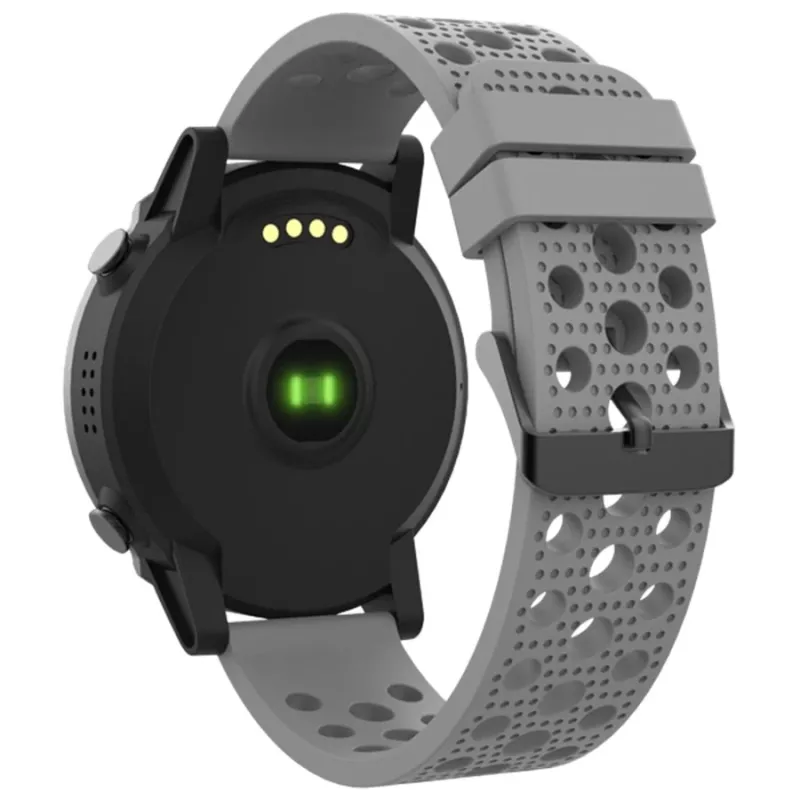 Denver SW-660 GPS smartwatch, 1,3 inch AMOLED, γκρι λουράκι
