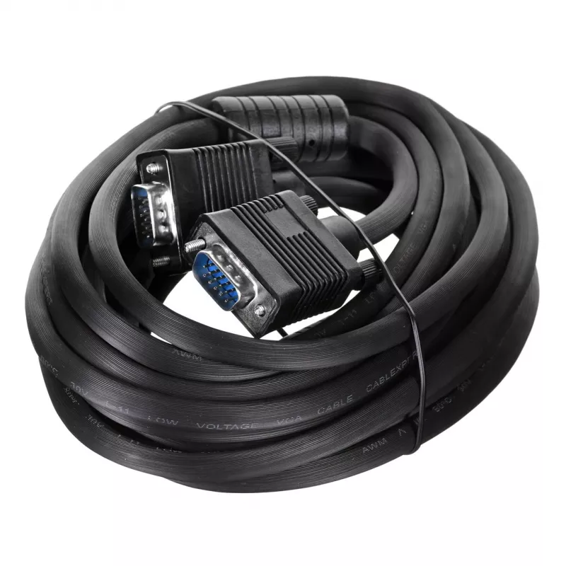 Καλώδιο Gembird CC-PPVGA-5M-B VGA VGA (D-Sub) μαύρο