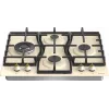 Gorenje GW6D42CLI Εστία Μπεζ Εντοιχιζόμενη 60 cm Αερίου 4 Ζώνη(-ες)