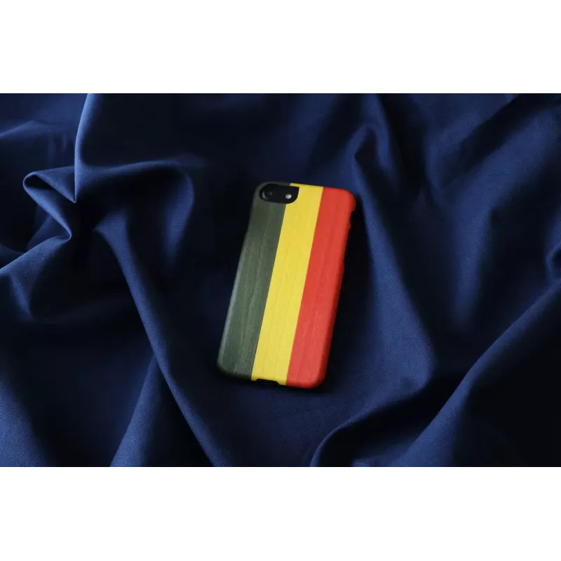 Θήκη κινητού Man and Wood για iPhone 7/8 — reggae μαύρο