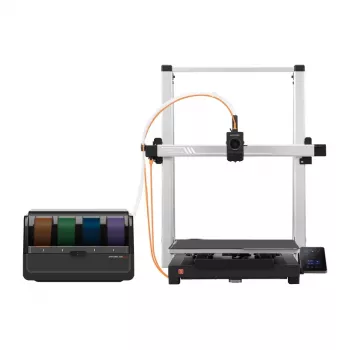 3D εκτυπωτής AnyCubic Kobra 3 Max Combo — Χώρος εκτύπωσης 420×420×500 mm, PETG/PLA, μέγιστη θερμοκρασία ακροφυσίου 300°C, θερμαινόμενη πλάκα 90°C, Wi-Fi