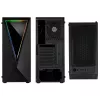 Kolink VOID RGB Κουτί Tower Μαύρο LED ανεμιστήρες Παράθυρο Φίλτρα σκόνης PC E