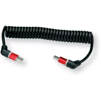 Σπιράλ καλώδιο φόρτισης ROLINE USB 2.0 C-C αρσενικό/αρσενικό 60W 1,5 m - Καλώδιο - Ψηφιακό/Δεδομένα (11.02.8350)