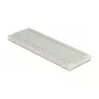 Breadboard DELOCK 18313 — πλακέτα πρωτοτυποποίησης χωρίς κόλληση, πλαστικό, 55×165×9 mm, λευκή
