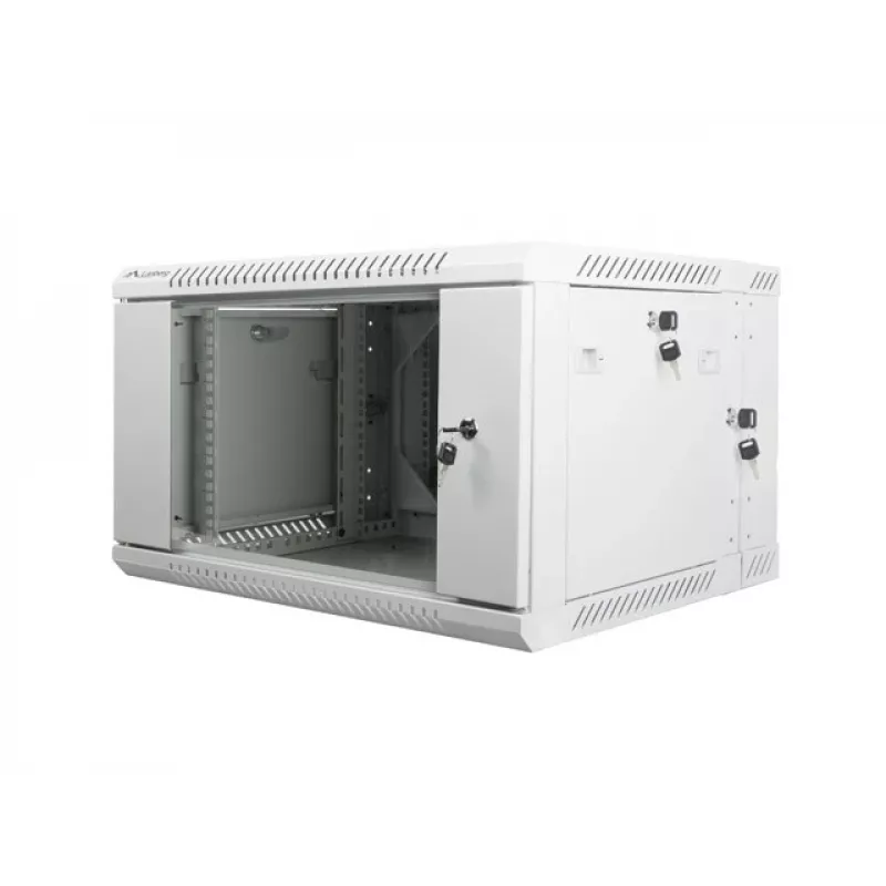 Lanberg WF02-6606-10S Ερμάριο rack 6U τοίχου γκρι