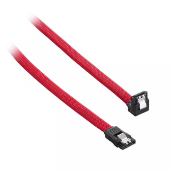 Καλώδιο ModMesh ορθογώνιο SATA-3 30 cm - κόκκινο - καλώδιο - ψηφιακό/δεδομένα (CM-CAB-RSAT-N30KR-R)