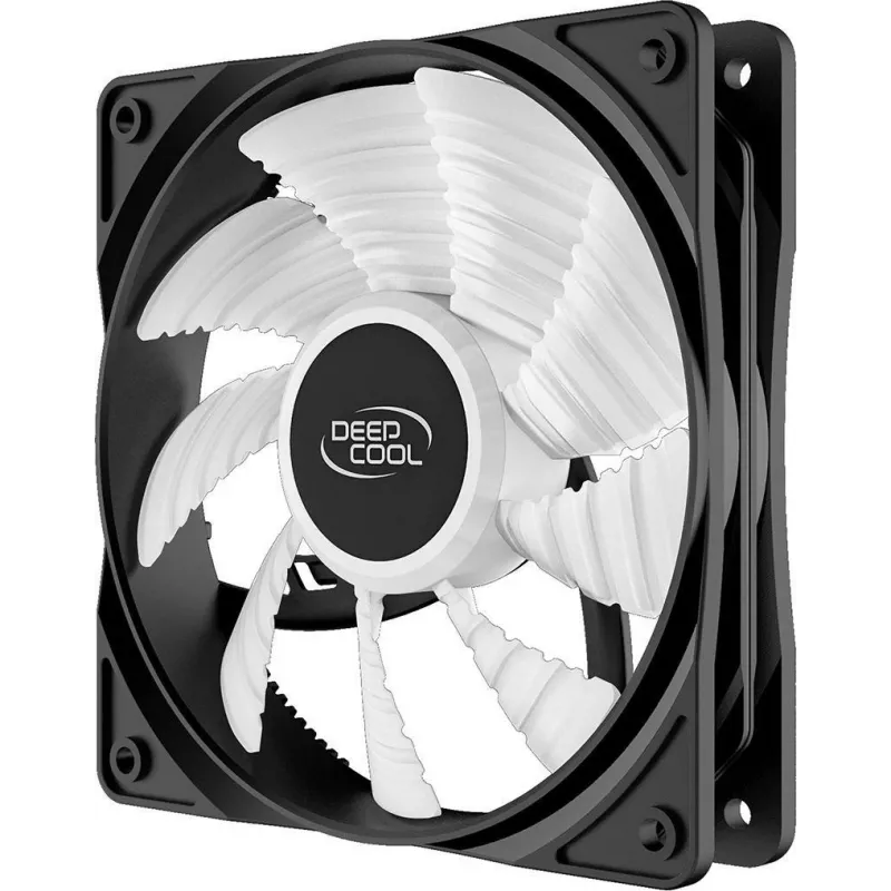 DeepCool RF120B Ανεμιστήρας κουτιού 12 cm Μαύρο, Διαφανές 1 τεμ.